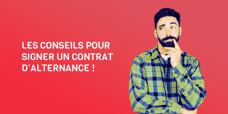 Signer un contrat alternance
